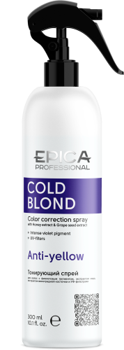 EPICA Professional Gold Blond спрей д/нейтрализации теплого оттенка волос 300мл